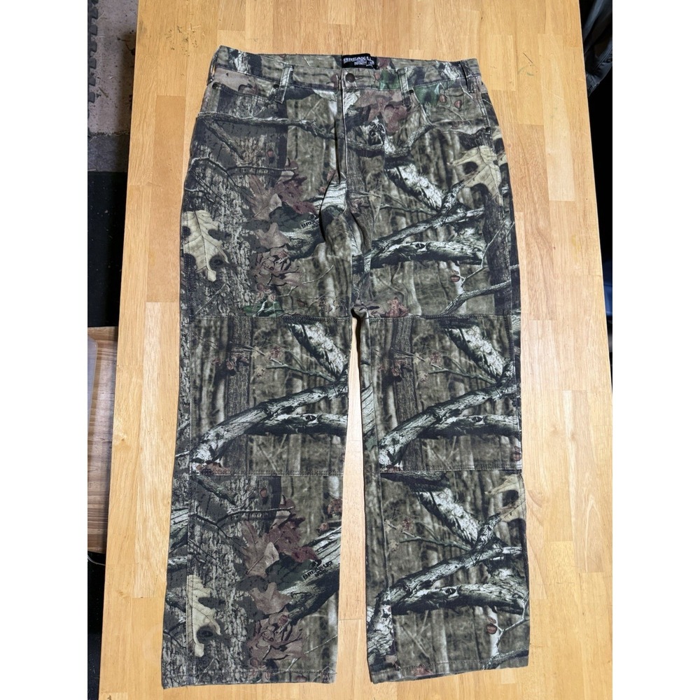 Mossy Oak Break-Up Infinity Double Knee Camo Hunting Pants Mens 36x32